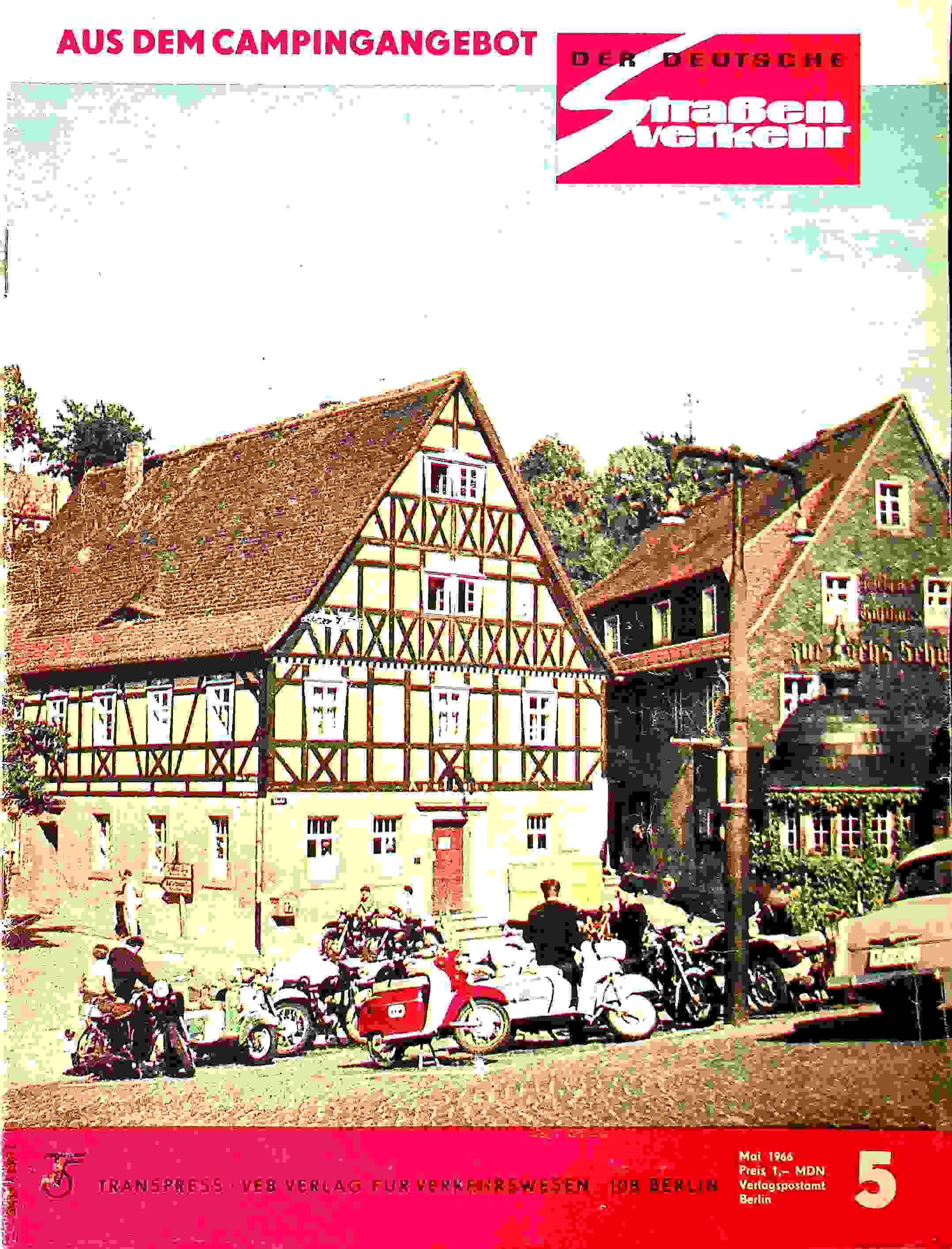 Auto Straßenverkehr 05/1966